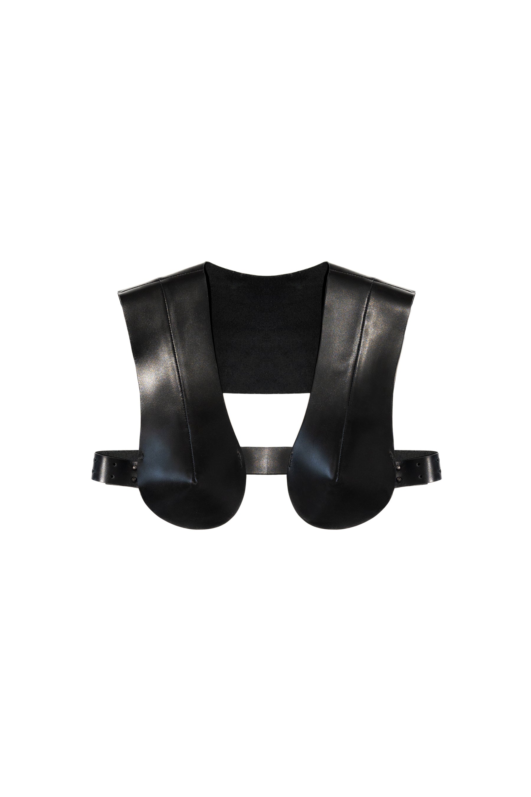 EVA VEST/BRA - BLACK