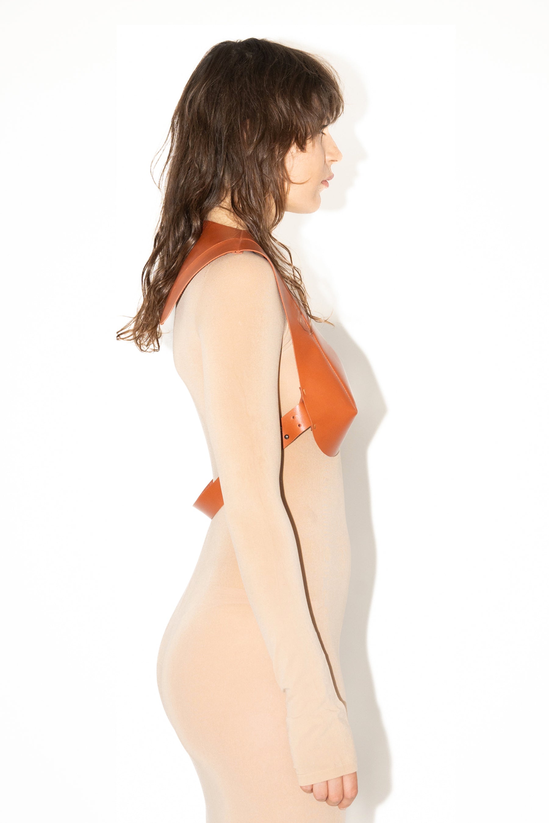 EVA VEST - ORANGISH